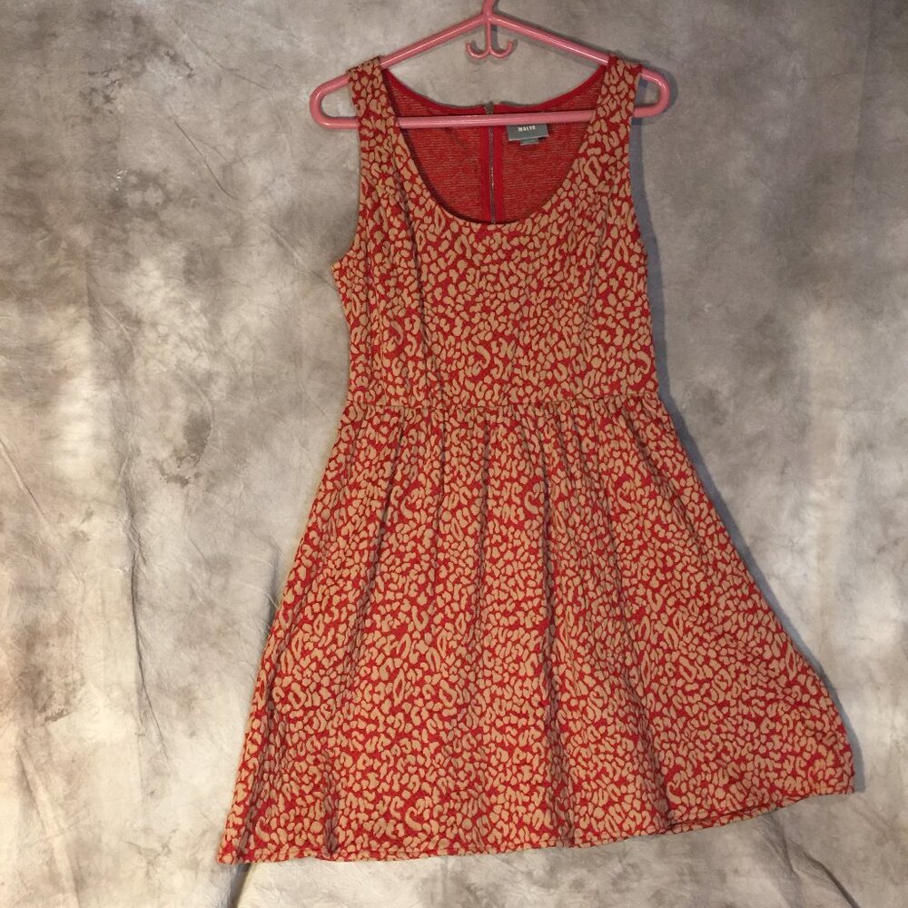 Maeve / Anthropologie sleeveless dress Size XL Zip Up Back - Picture 1 of 9